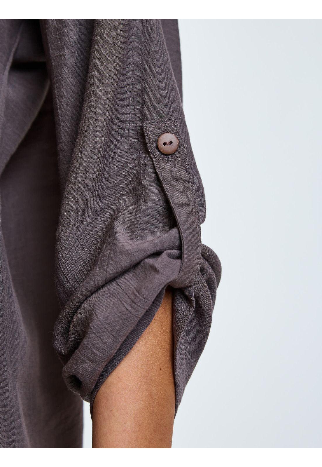 Blusa ML Ky Co Café Mujer Maui and Sons-5