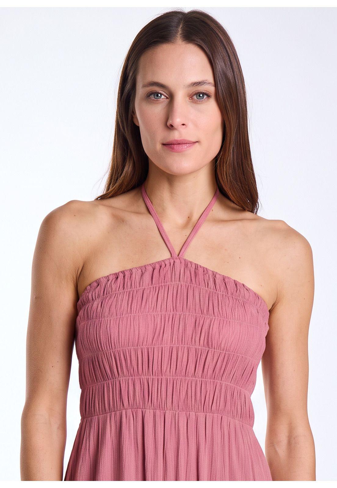 Vestido Balos Rosado Mujer Maui and Sons-2