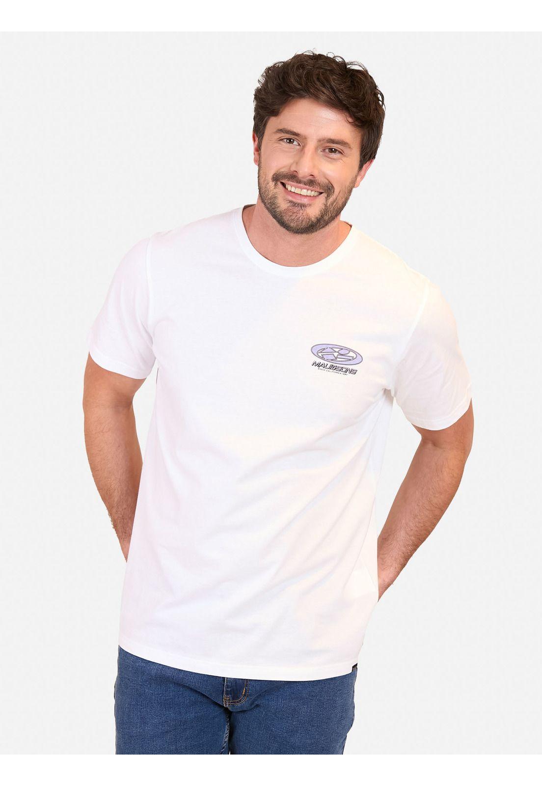 Polera MC Since California Blanco Hombre Maui And Sons-0