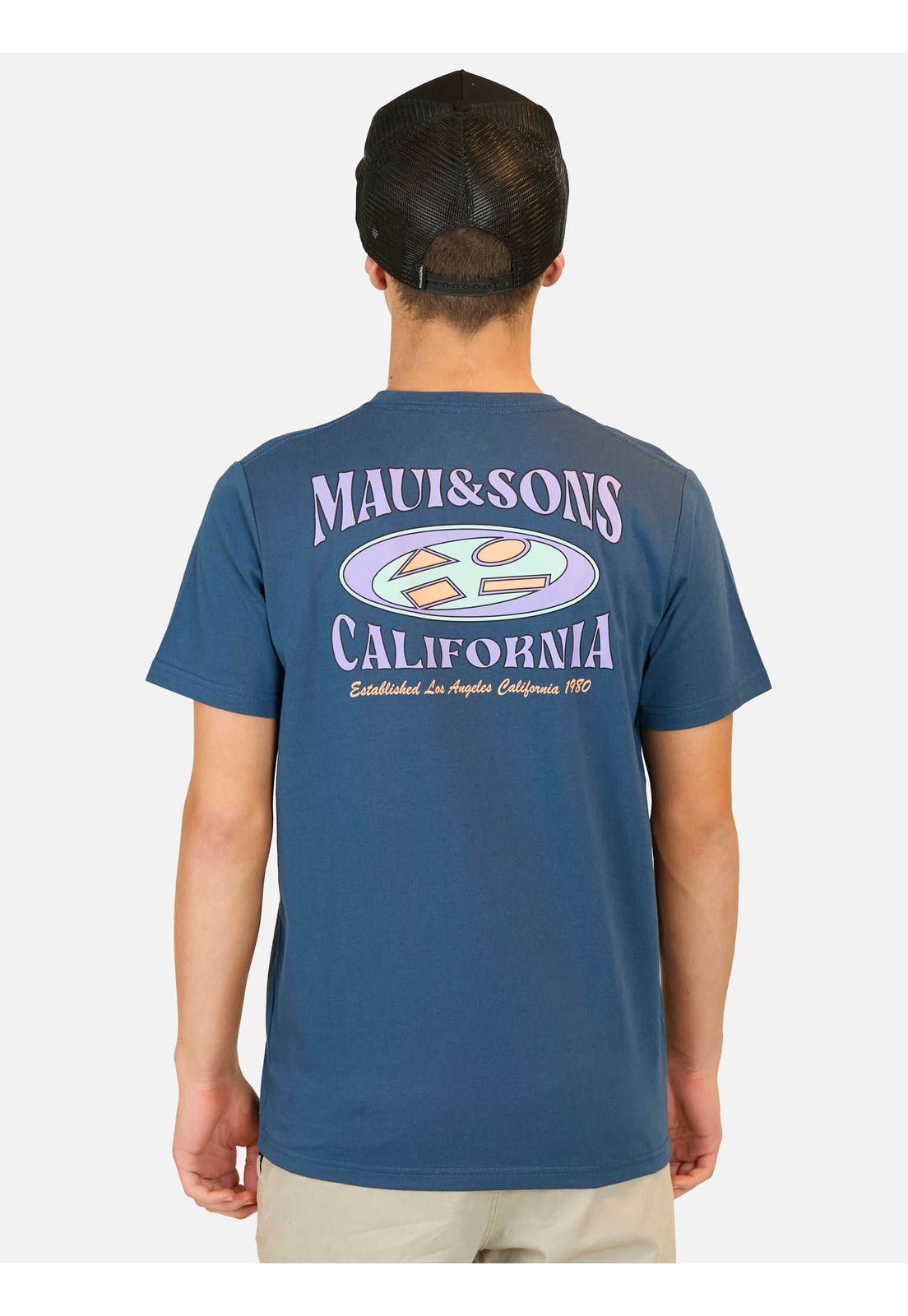 Pack Polera Jockey Solar Azul Infantil Maui And Sons-1