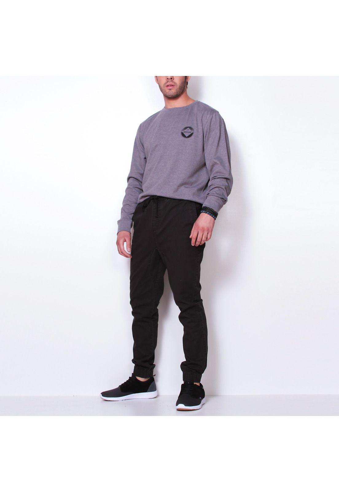 Pantalon Hombre Negro Maui and Sons 5N177-MI19-3