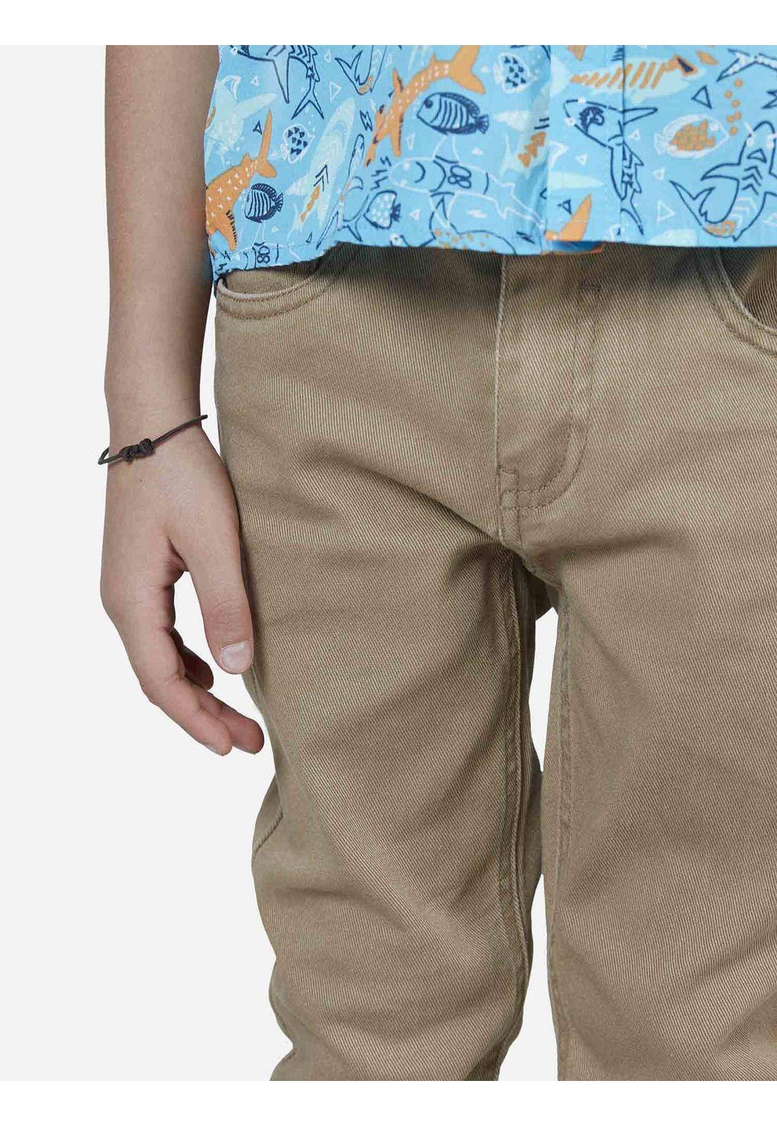 Pantalon Niño Khaki 5N189-KT21 Maui and Sons-2