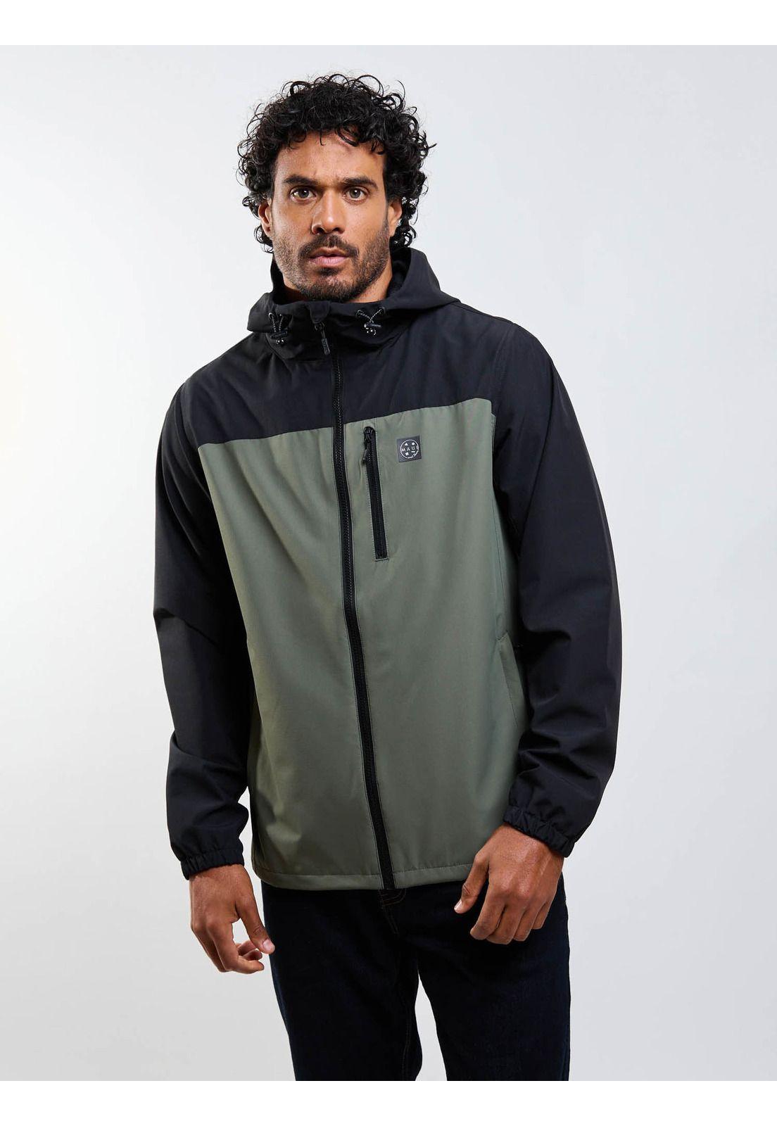 Cortaviento Táctital Forest Verde Hombre Maui And Sons-0