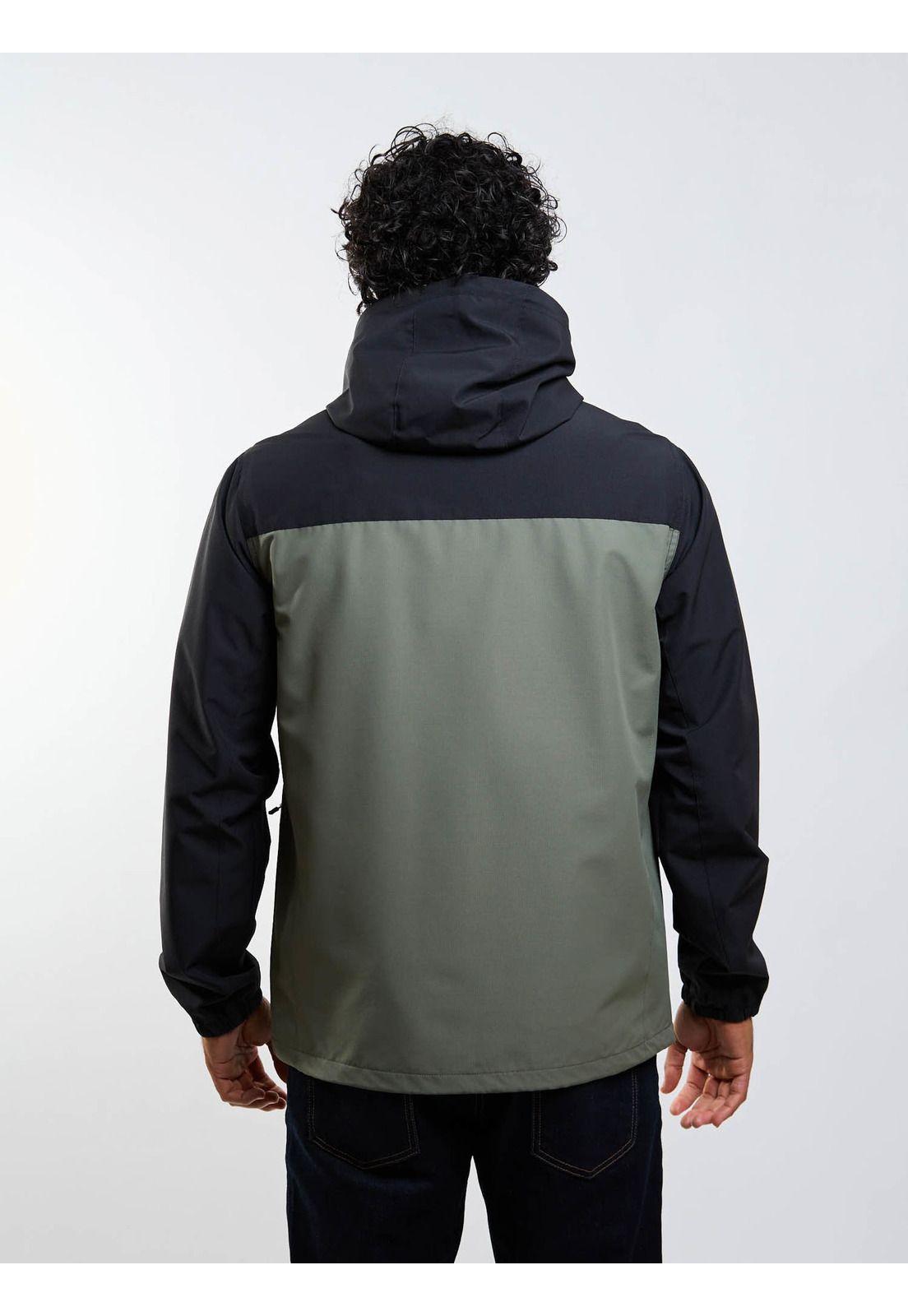 Cortaviento Táctital Forest Verde Hombre Maui And Sons-1