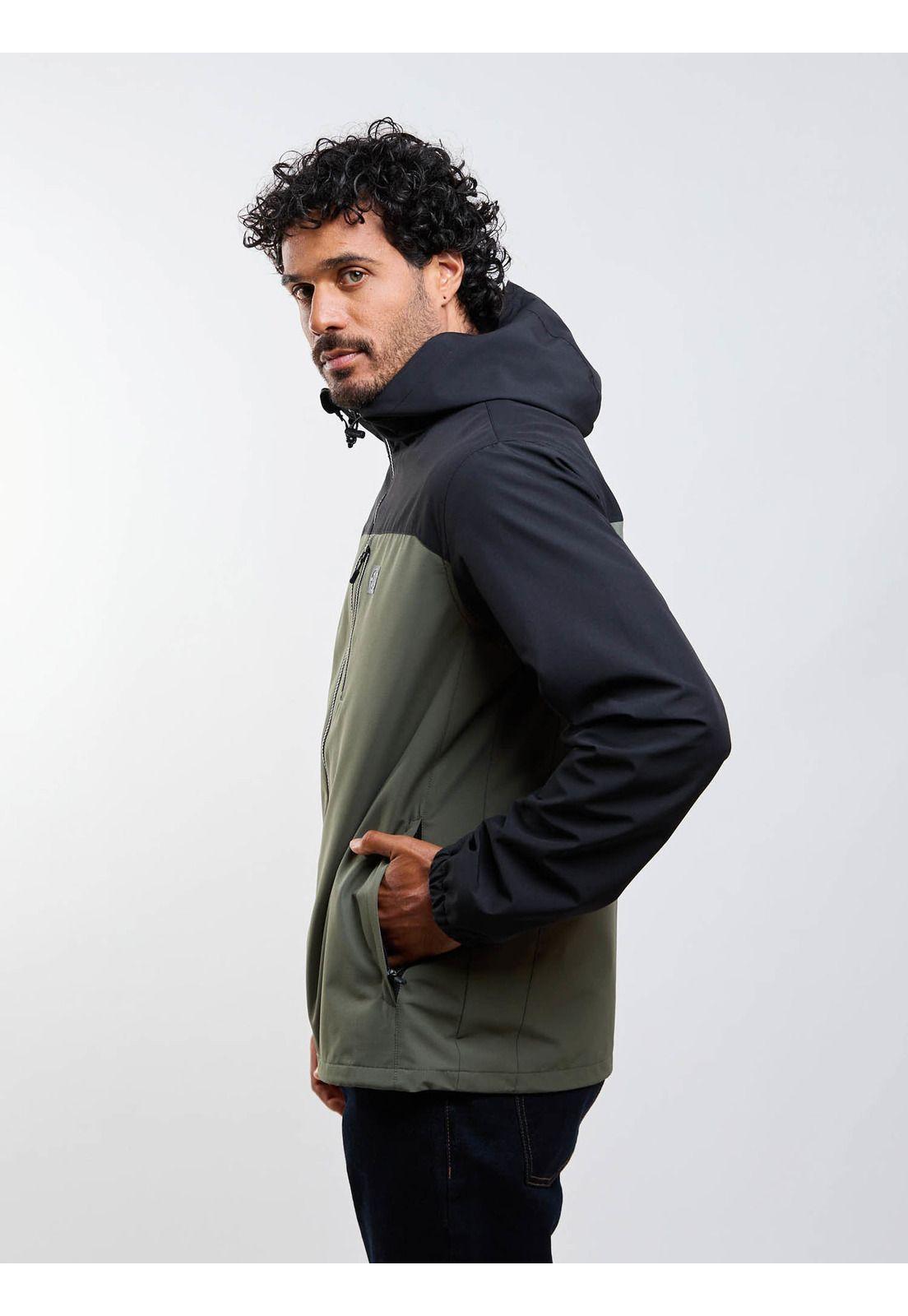 Cortaviento Táctital Forest Verde Hombre Maui And Sons-2