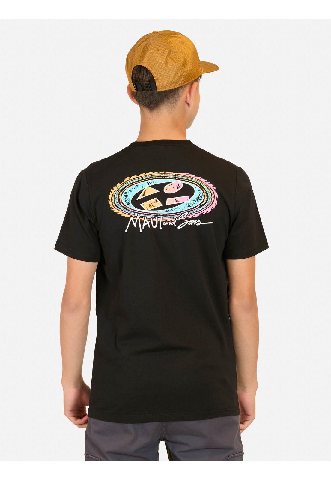 Polera Dani Negro Infantil Maui And Sons-1