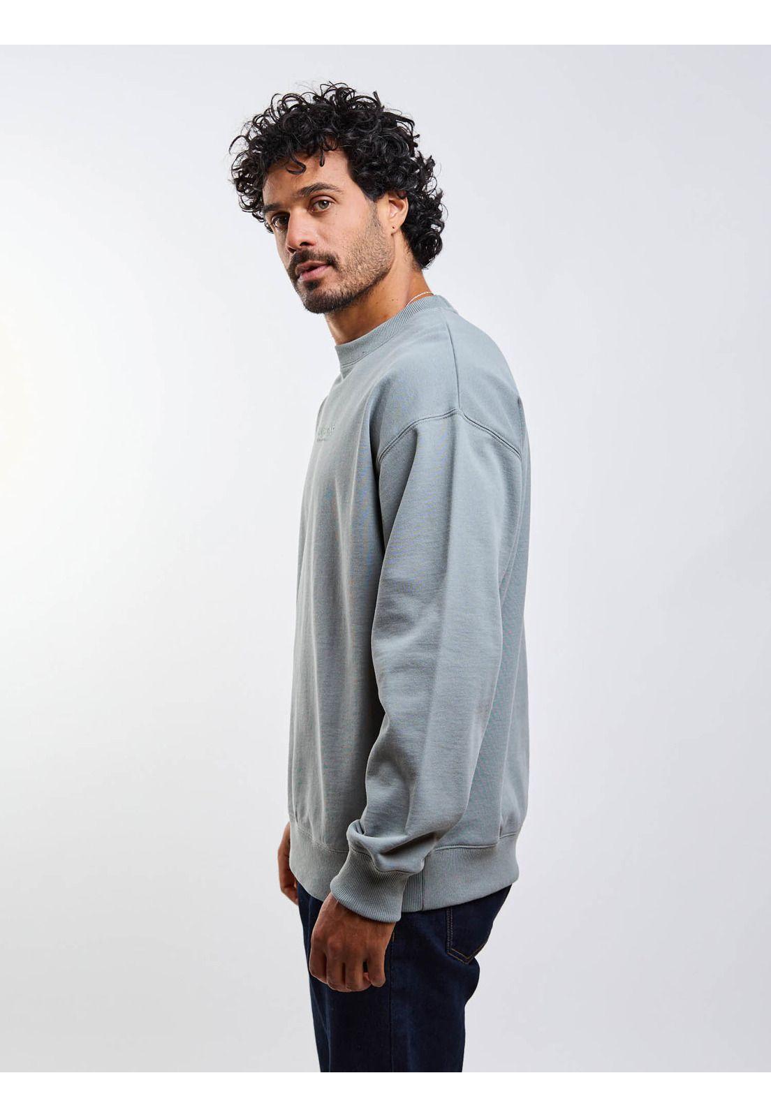 Poleron CR Balance Crew Verde Hombre Maui And Sons-6