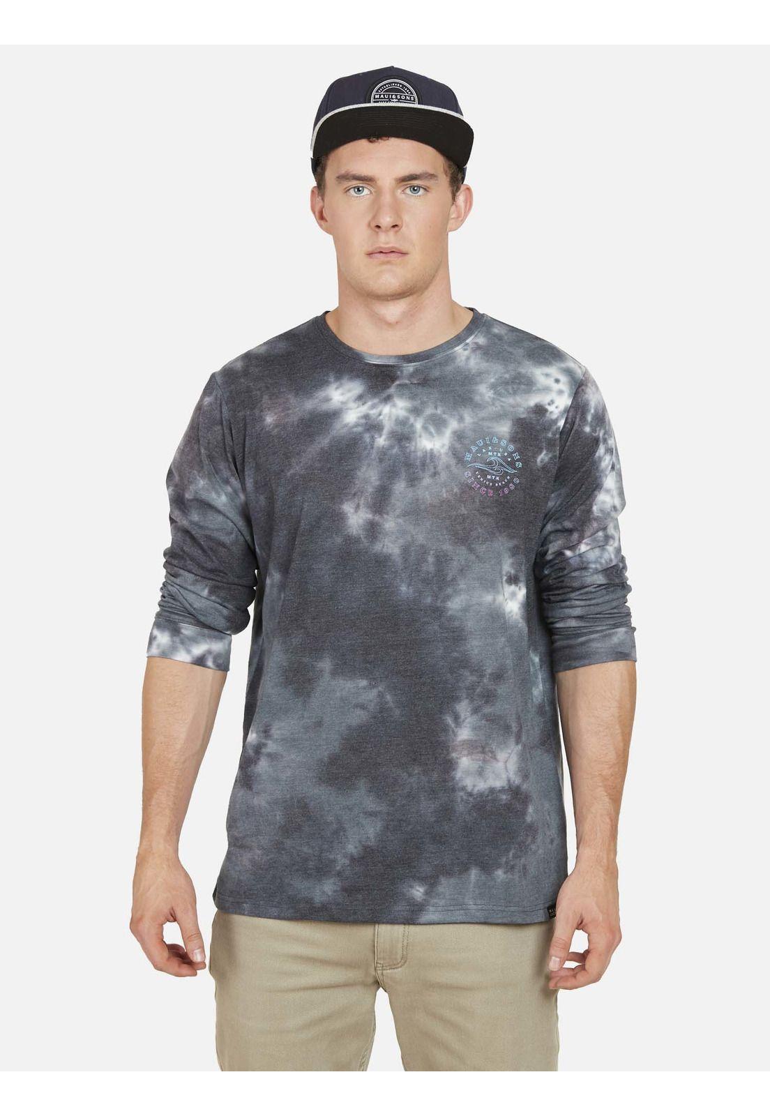 Polera VENICE BEACH TIE DYE GRADIENT Hombre Multicolor Maui and Sons-0