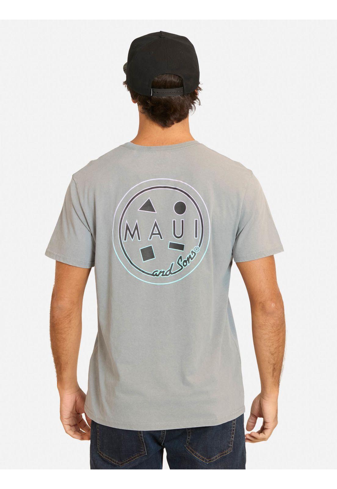 Polera MC Lawoja Gris Hombre Maui And Sons-1