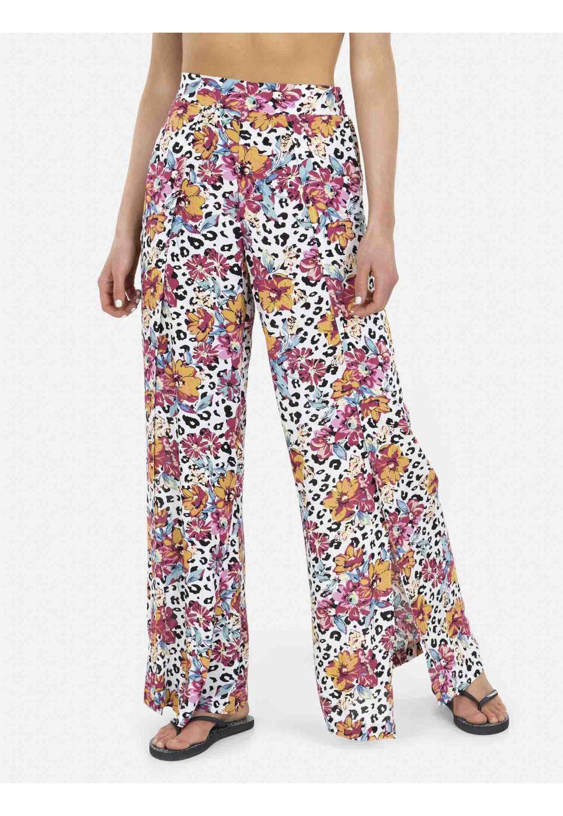 Playero STRIPES COLOR PANTS Mujer Multicolor Maui and Sons-0