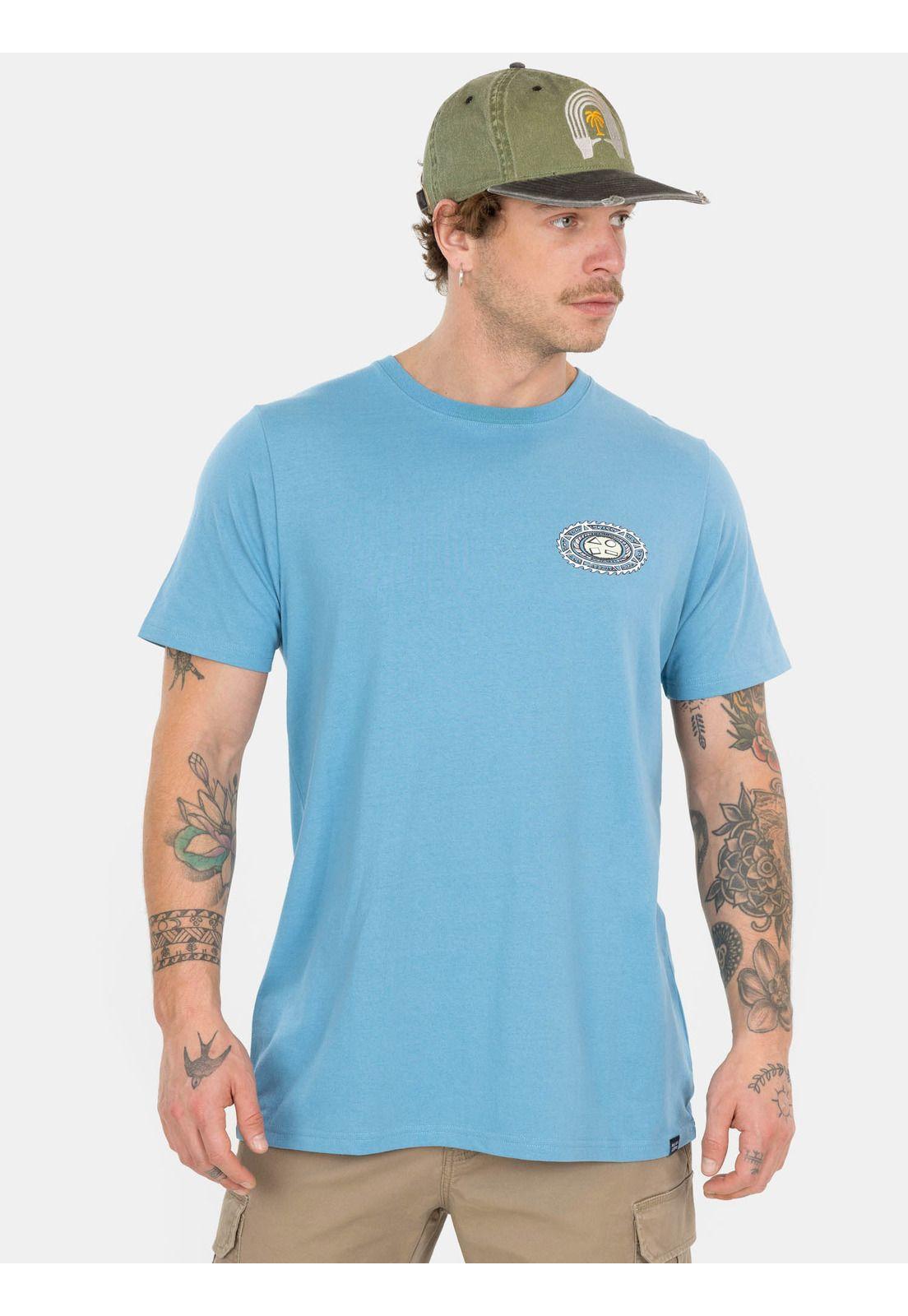 Polera MC Cosmic Wave Celeste Hombre Maui And Sons-0