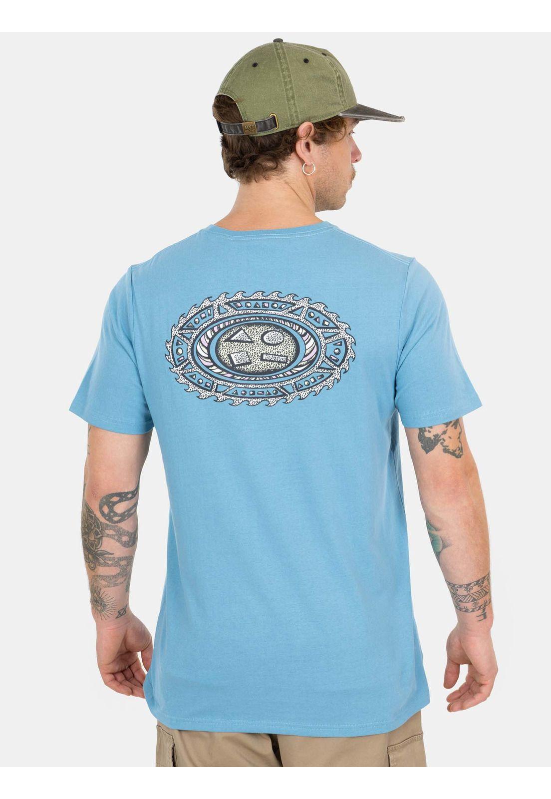Polera MC Cosmic Wave Celeste Hombre Maui And Sons-1