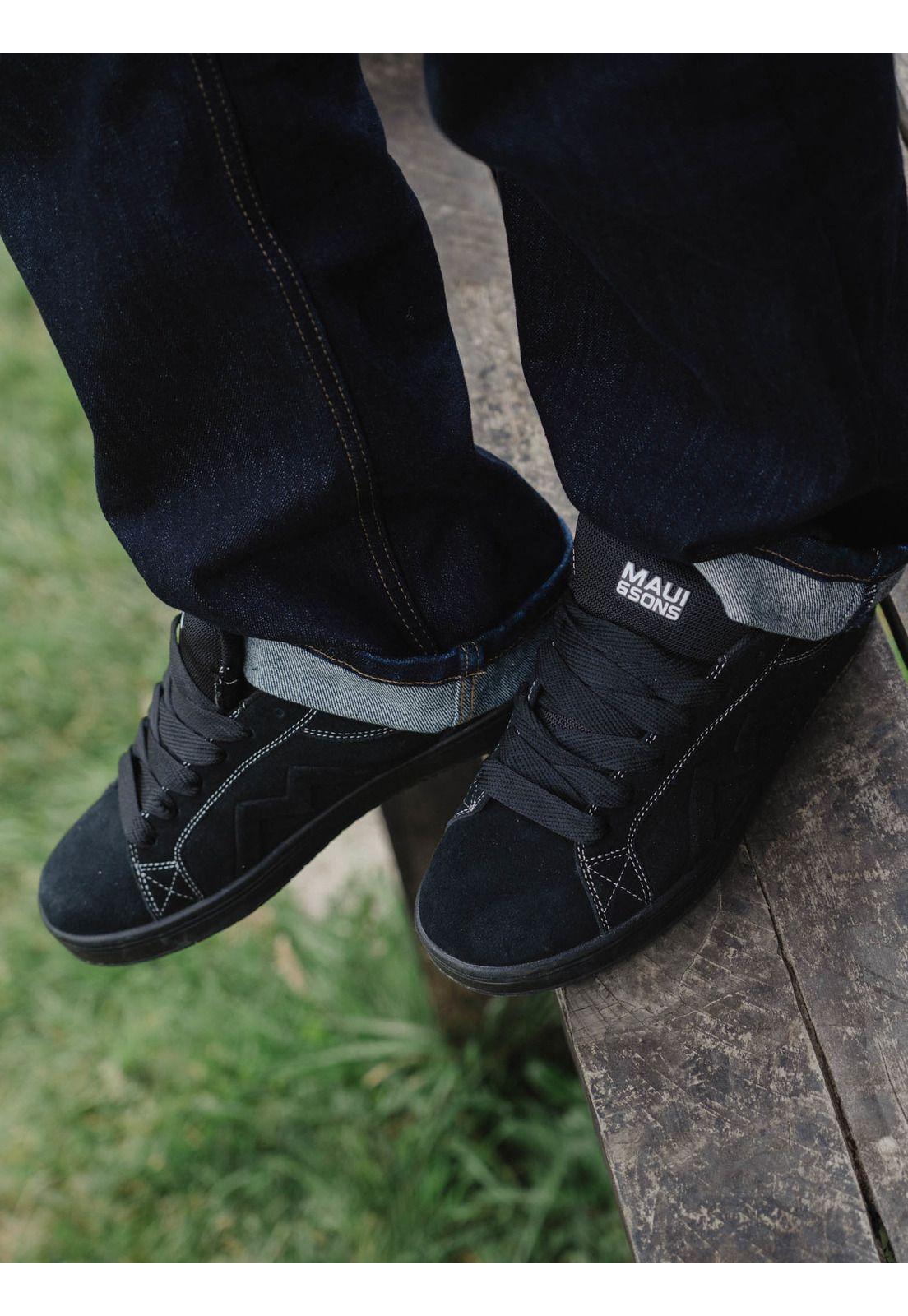 Zapatillas Static Negro Hombre Maui and sons-0