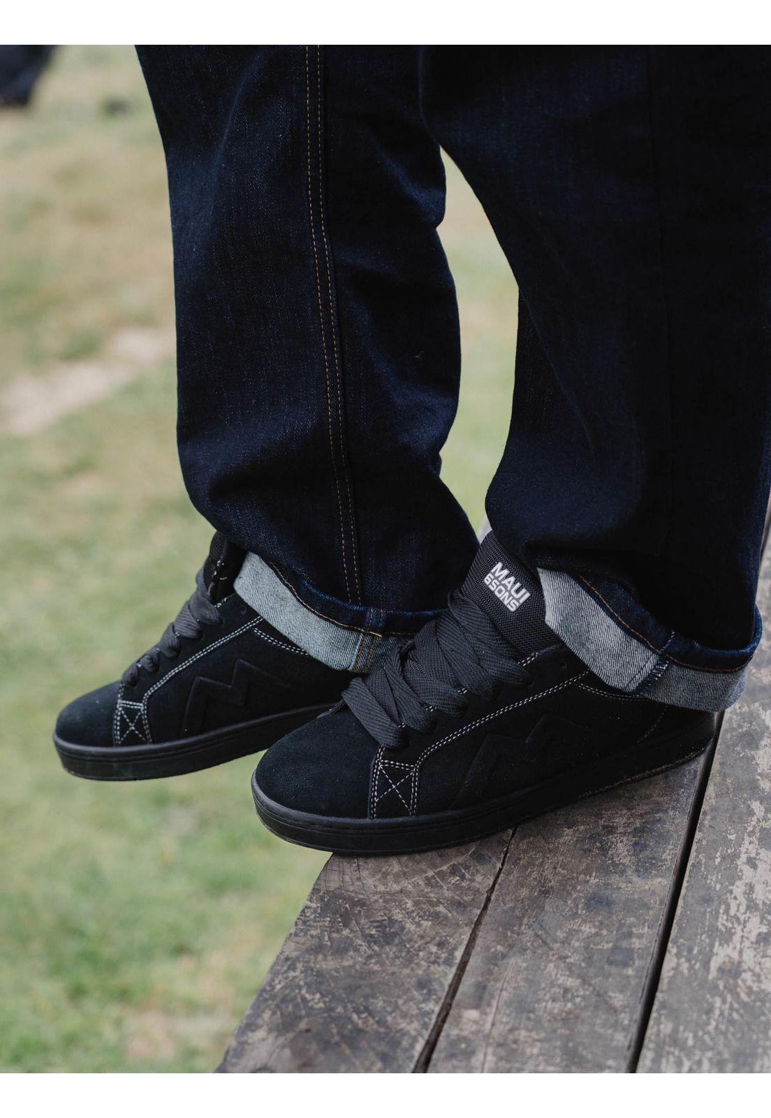 Zapatillas Static Negro Hombre Maui and sons-1