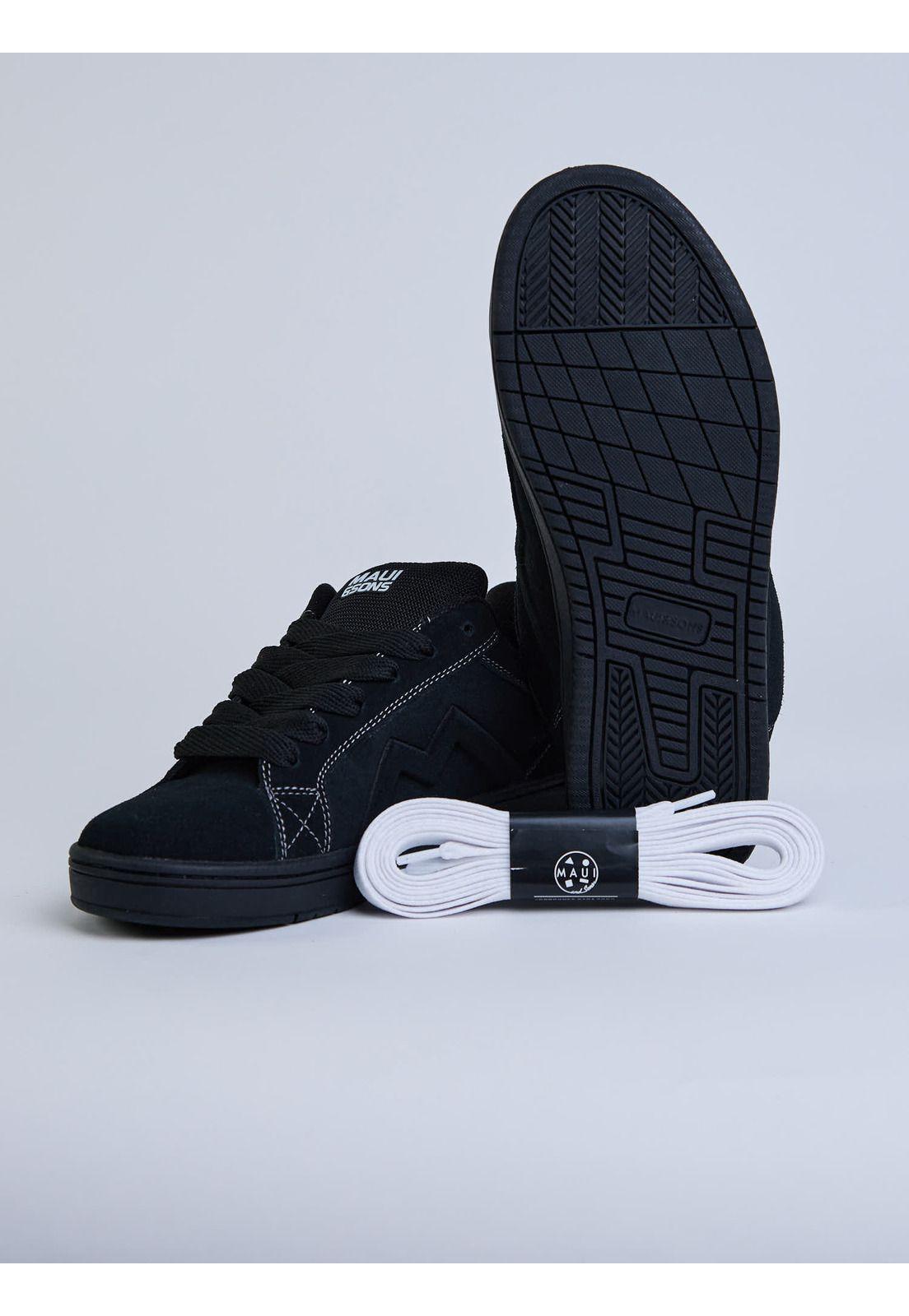 Zapatillas Static Negro Hombre Maui and sons-7