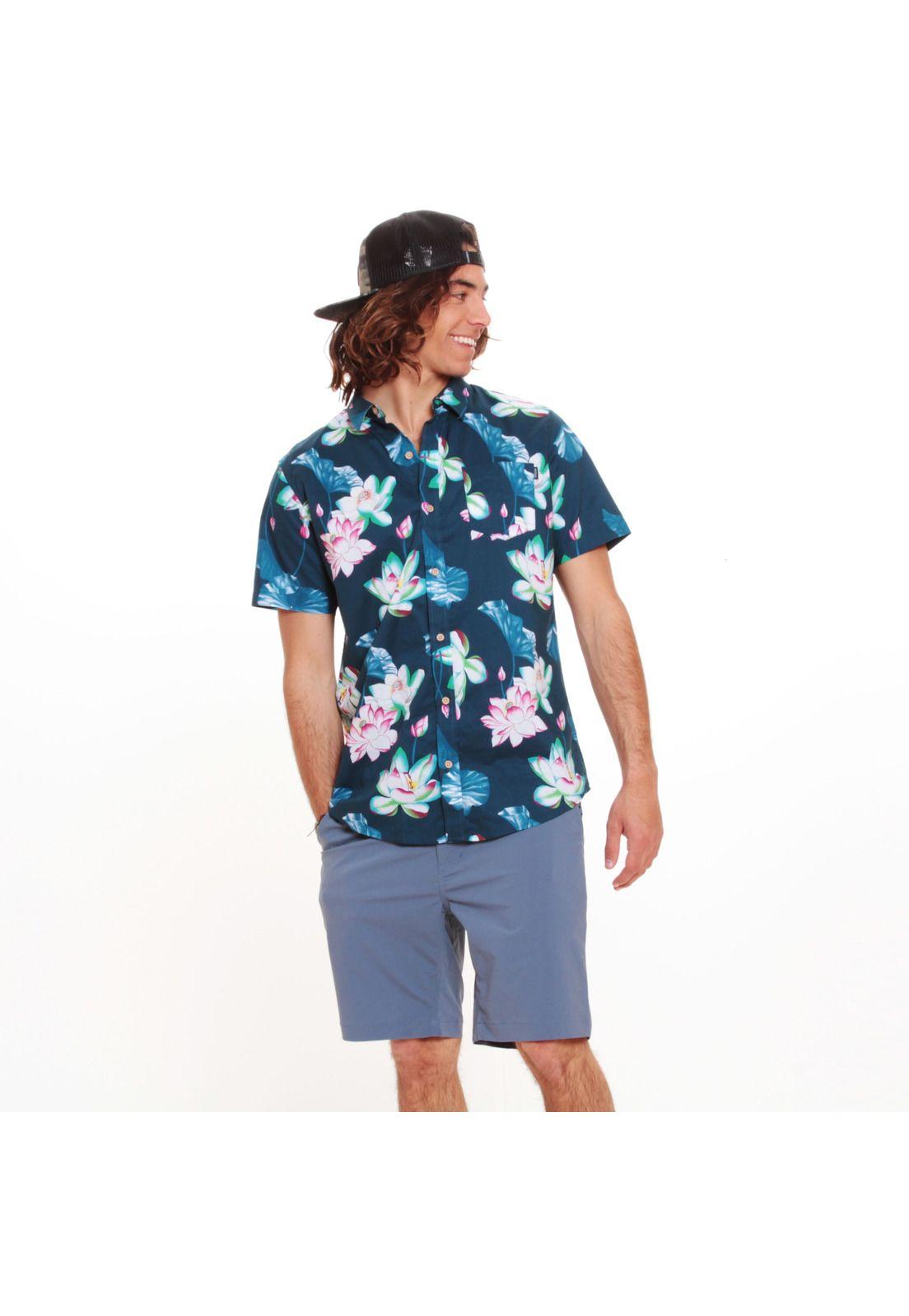Camisa Hombre Azul Maui and Sons 5C130-MV20-3