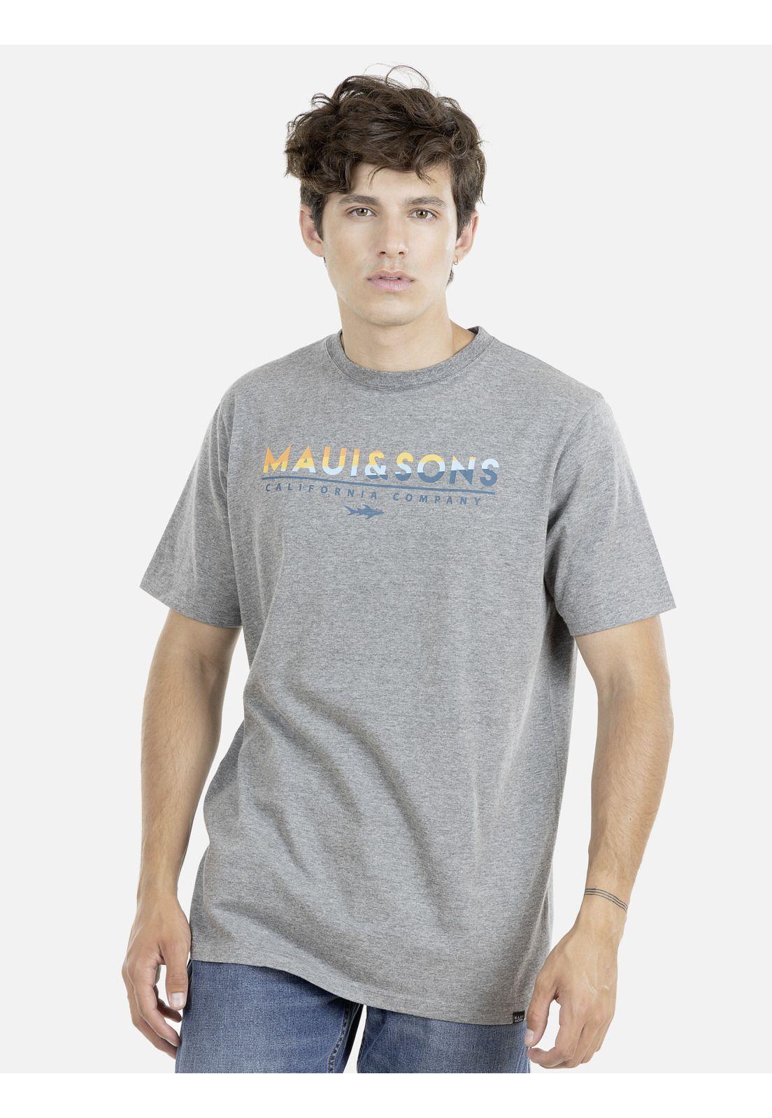 Polera M/C Hombre Maui 5P397-MI21 Gris-0