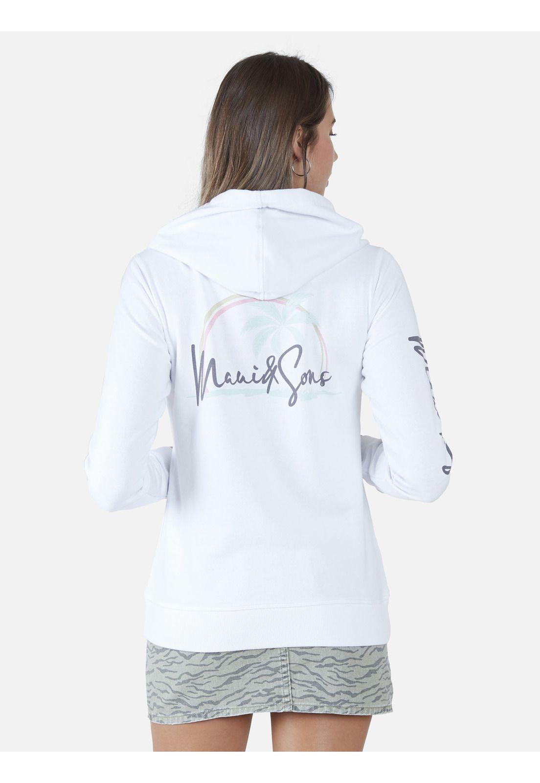 Poleron  Mujer Blanco 5O651-WV22 Maui And Sons-1