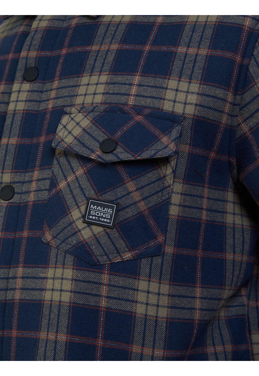 Chaqueta Booma Multicolor Hombre Maui And Sons-4