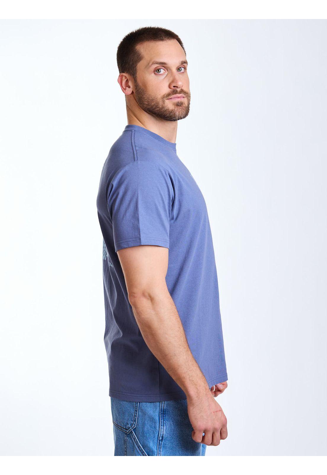 Polera MC Grid Celeste Hombre Maui and Sons-2