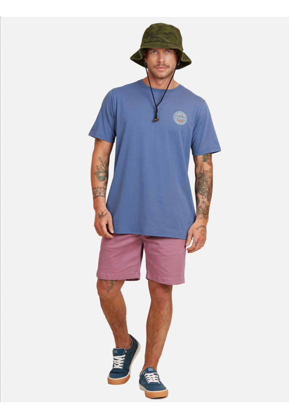 Polera Surf Skate Company Hombre Azul Maui And Sons-3