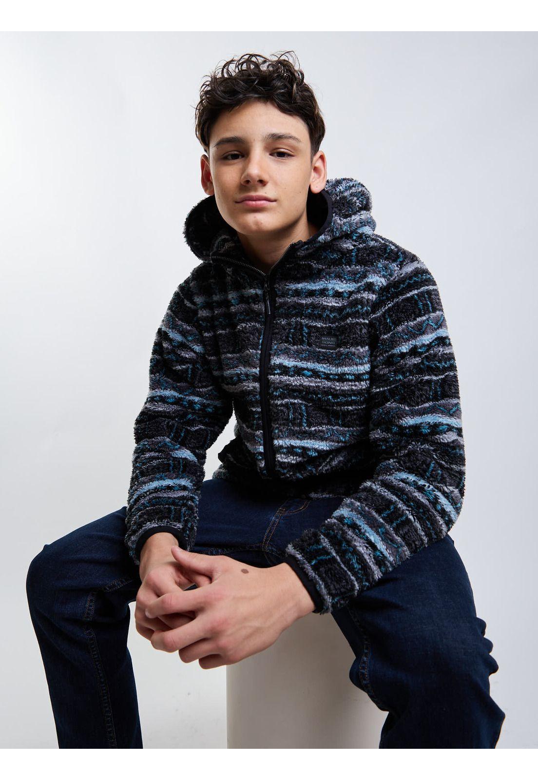 Poleron Chiporro Nalu Multicolor Infantil Maui And Sons-7