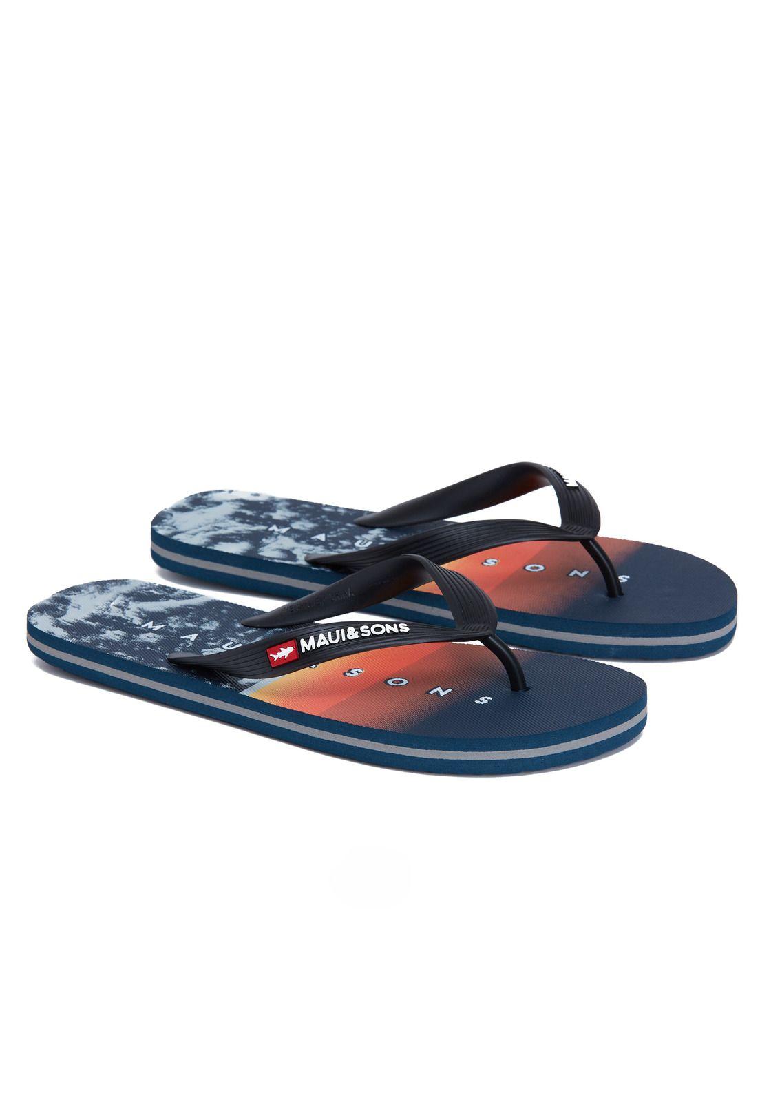 Sandalia Hombre Maui 5S1353-MV21 Azul-3