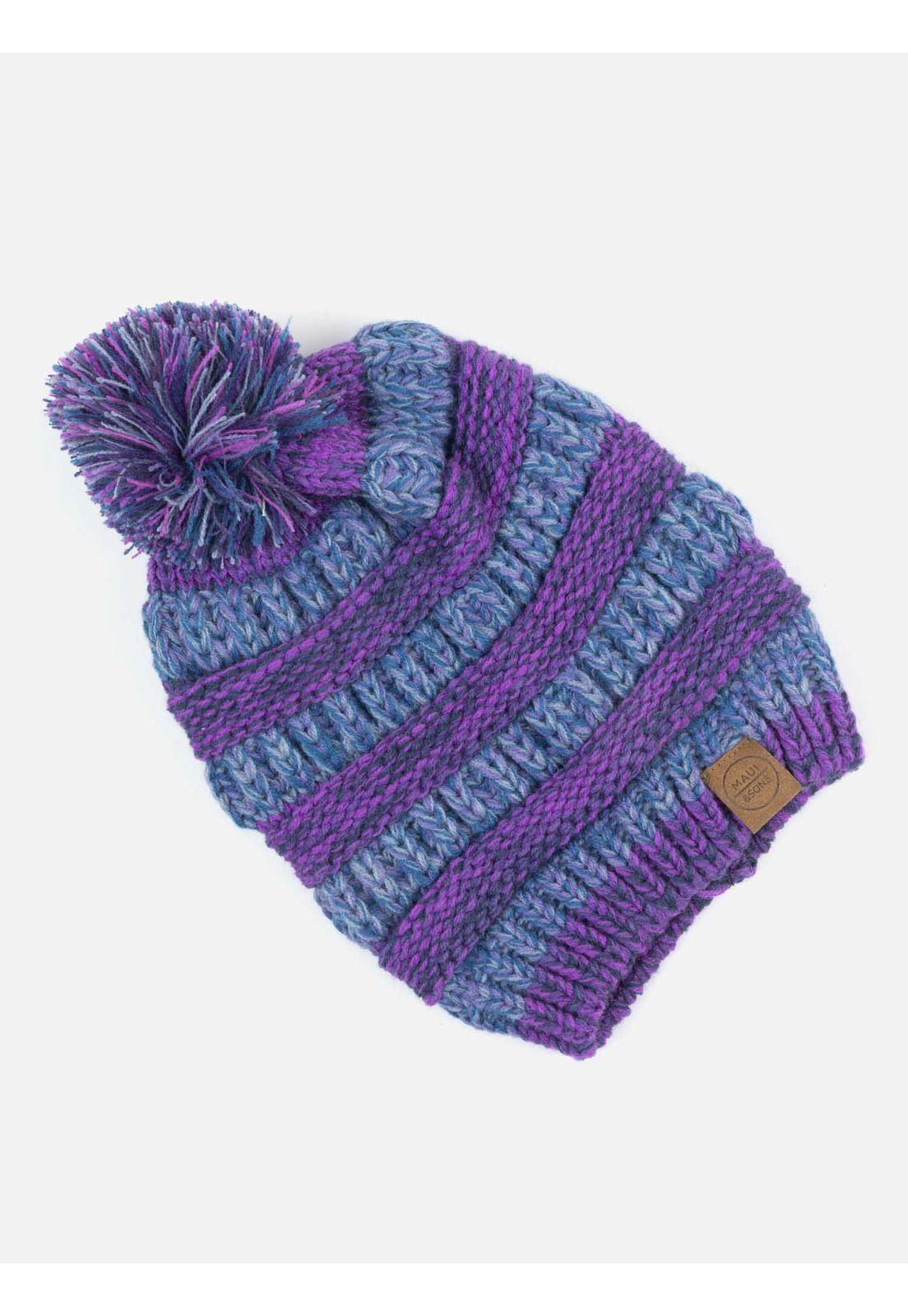 Gorro Mujer 5G1760-WI22 Azul Maui and Sons-0