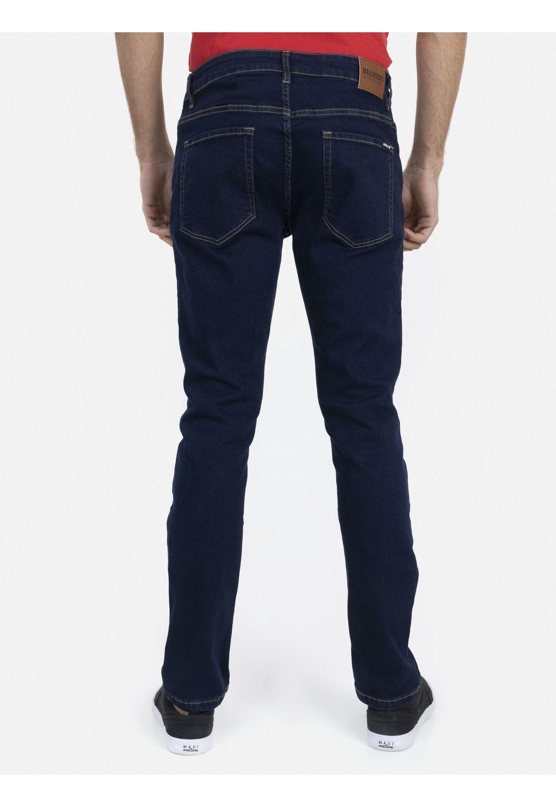 Jeans 5N1614 Hombre Azul Oscuro Maui and Sons-1