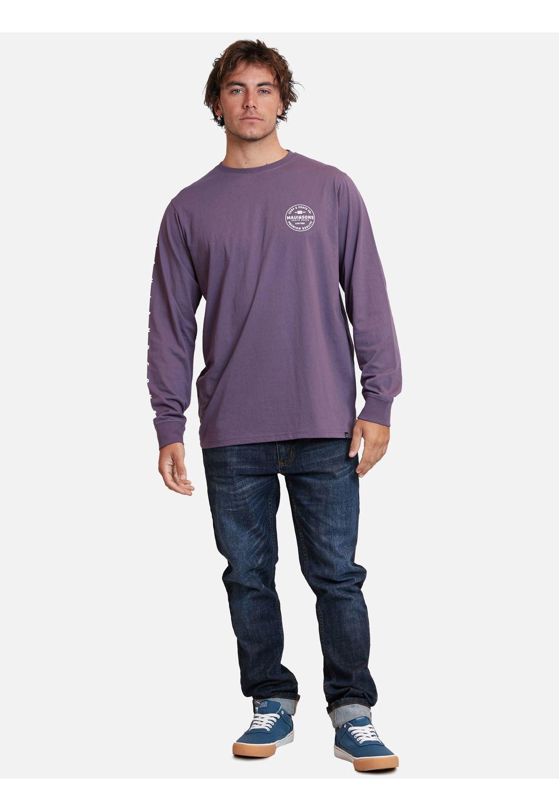 Polera Termedin Morado Hombre Maui And Sons-2