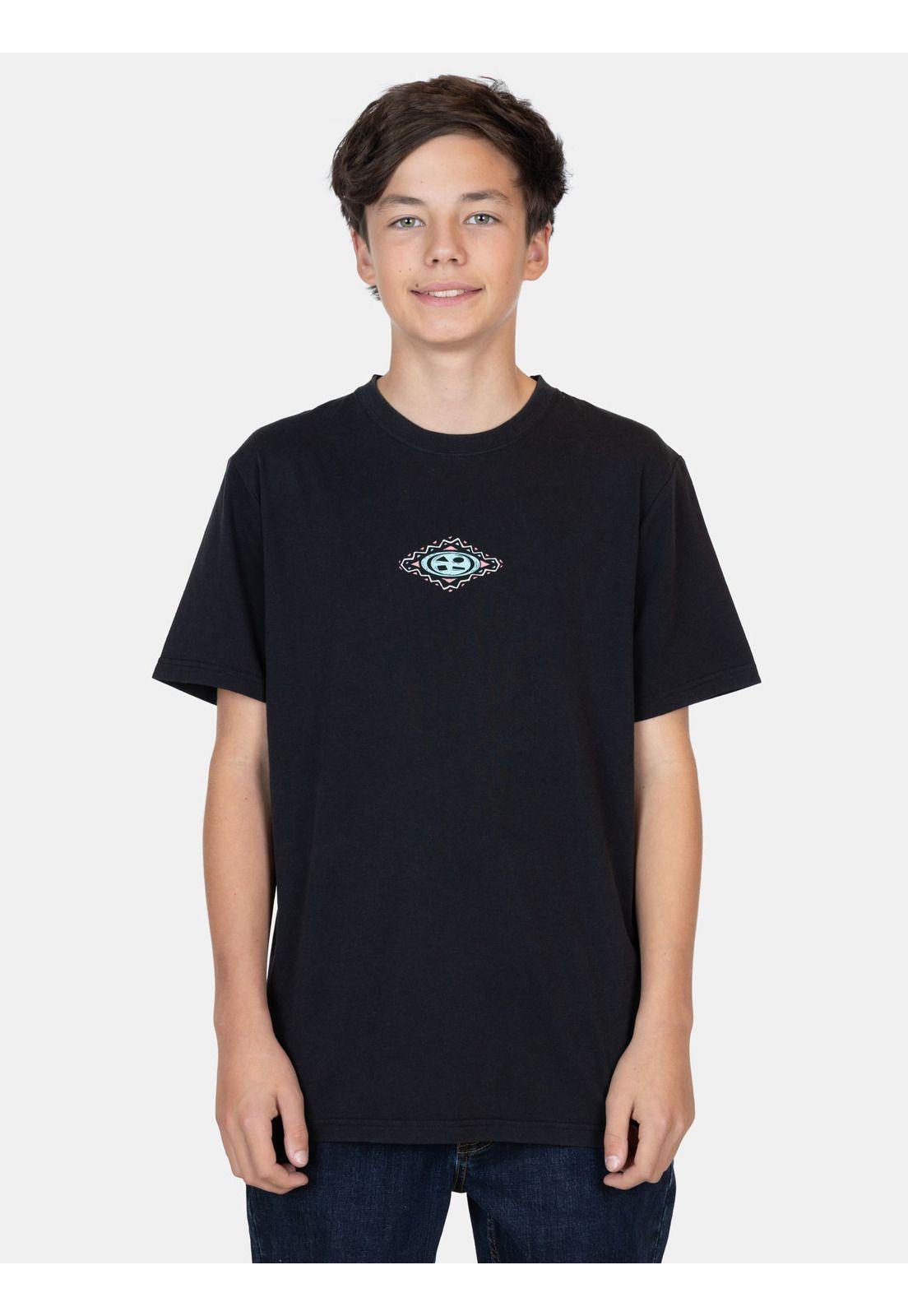 Polera MC Rayblast Negro Infantil Maui And Sons-0