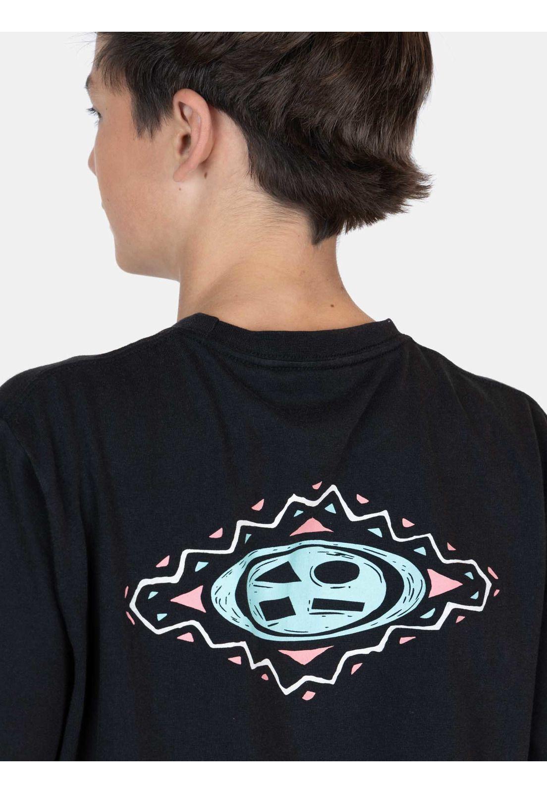 Polera MC Rayblast Negro Infantil Maui And Sons-2
