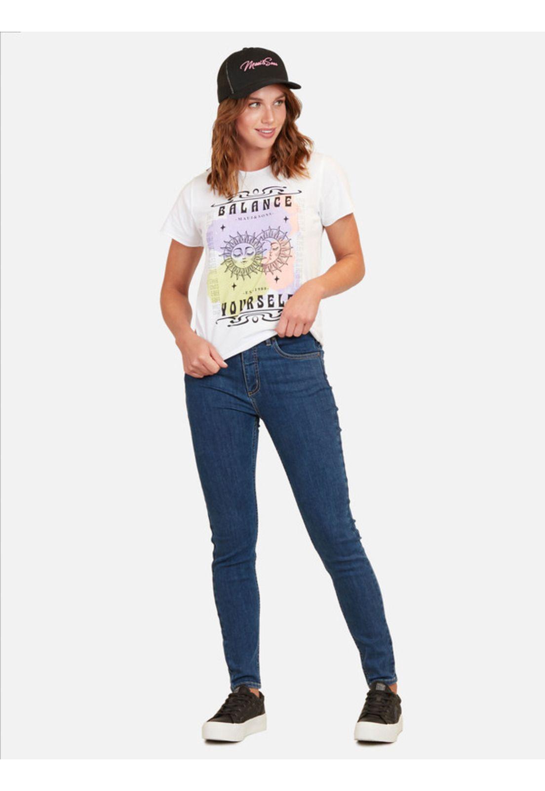 Polera Sun In Colours Mujer Blanco Maui And Sons-3