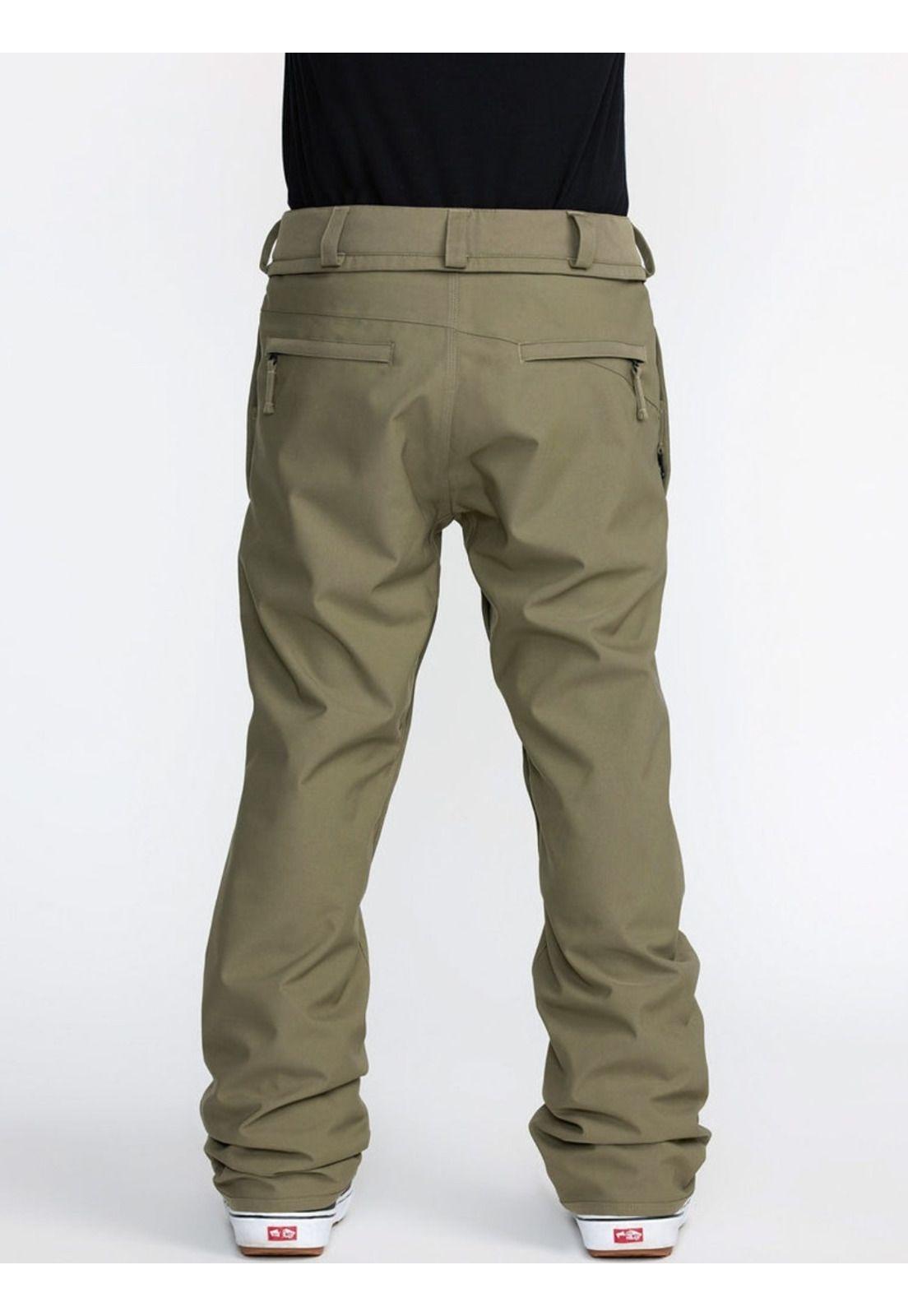 Pantalon Snow Crux Verde Hombre Volcom-2