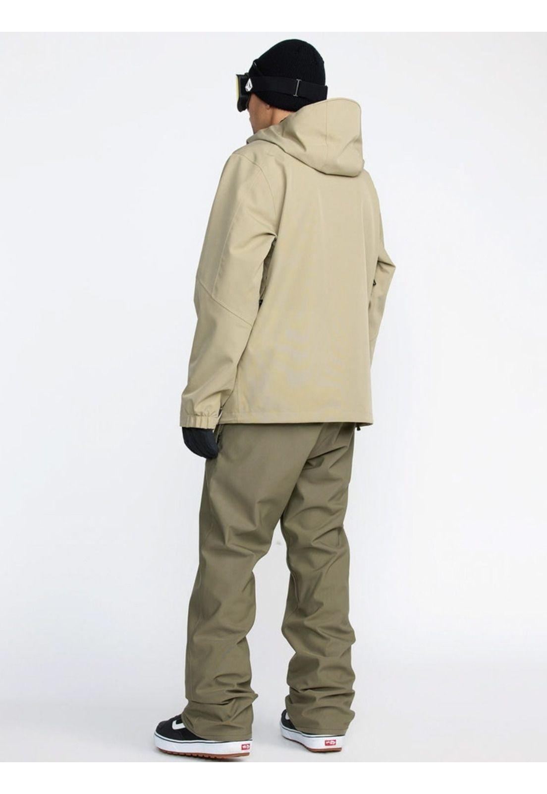 Pantalon Snow Crux Verde Hombre Volcom-3