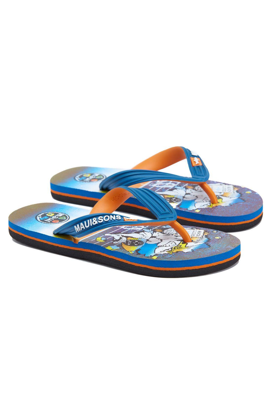 Sandalia Infantil Maui 5S1599-KV21 Azul-3