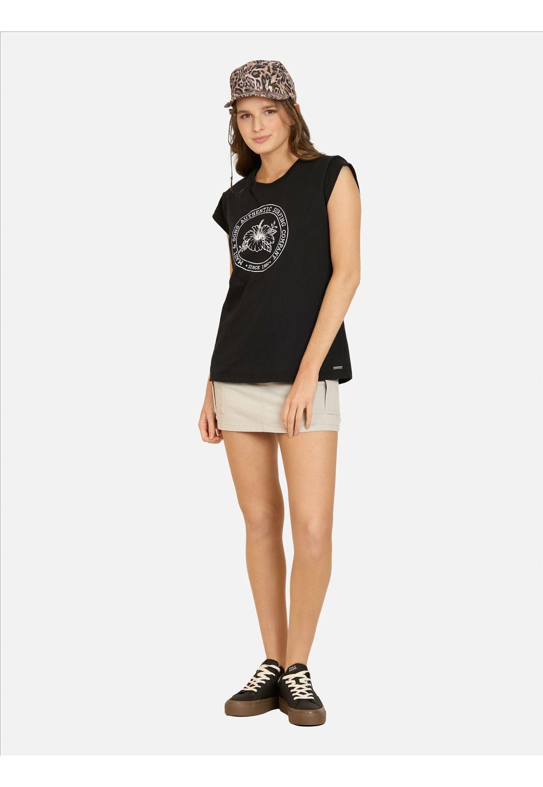 Polera MC Veyla Negro Mujer Maui And Sons-3