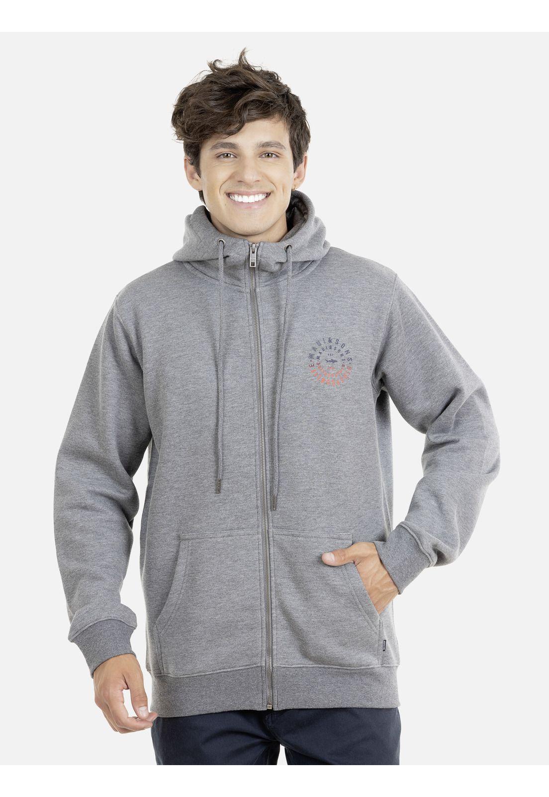 Poleron Hombre 5O436-MI21 Gris Maui and Sons-0