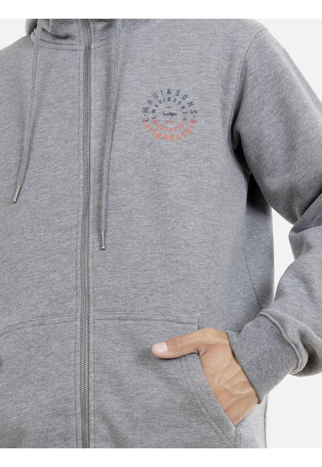 Poleron Hombre 5O436-MI21 Gris Maui and Sons-2