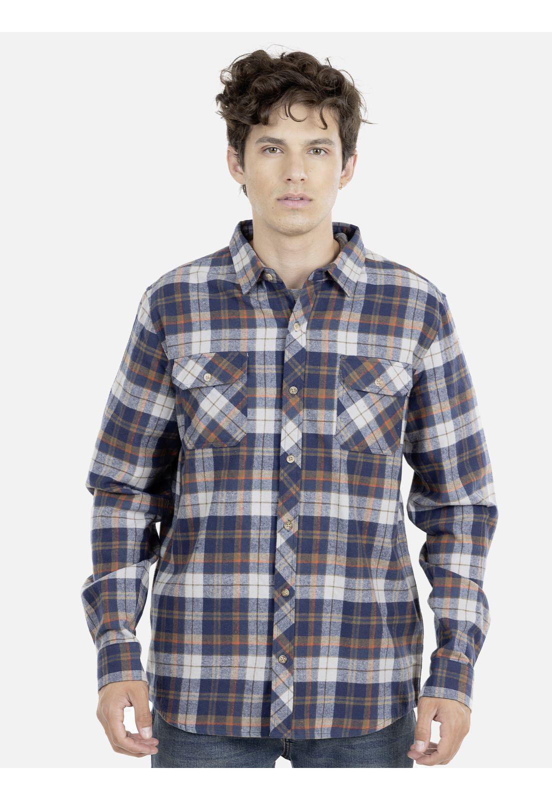 Camisa Hombre Azul Maui and Sons 5C128-MI19-0