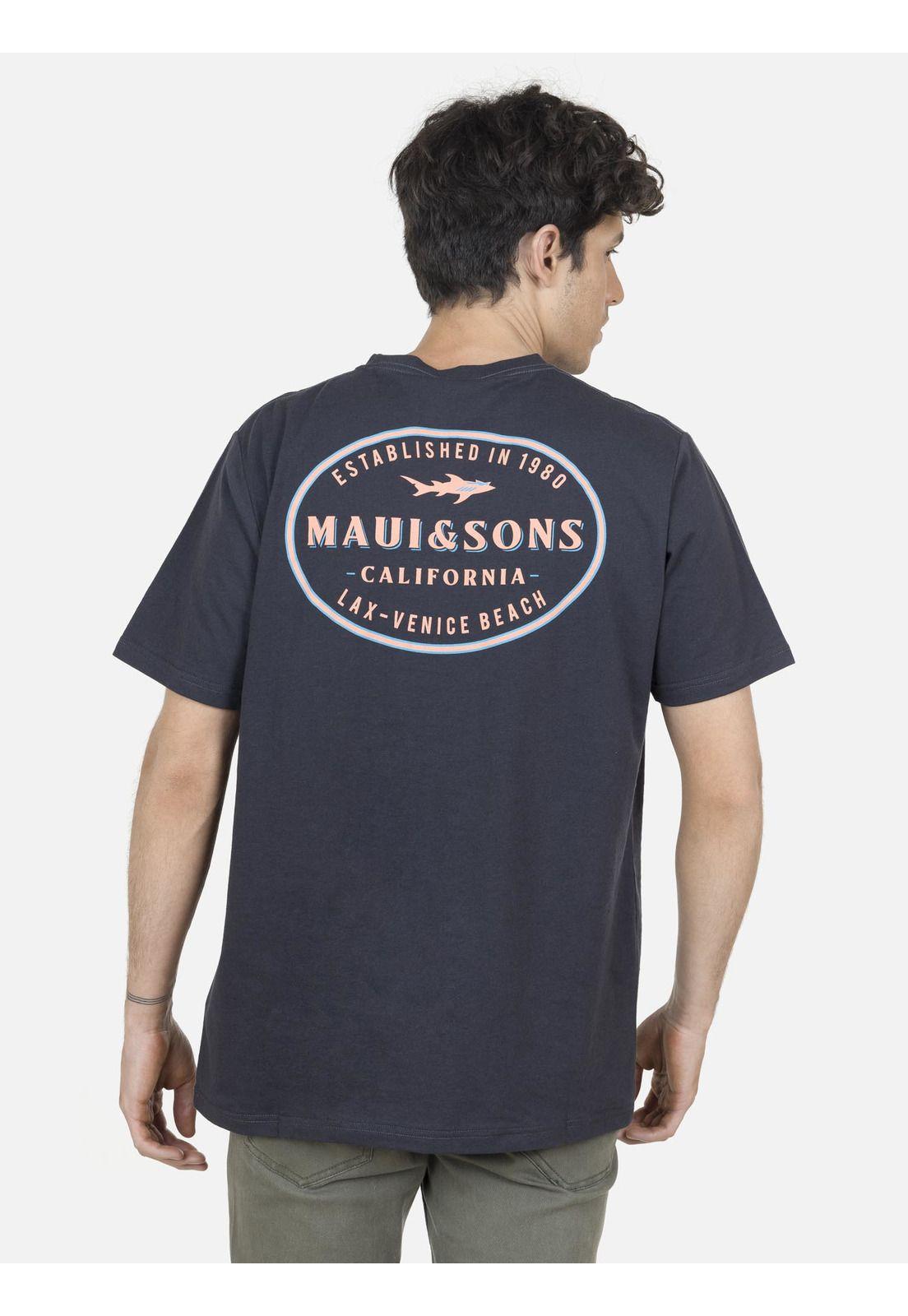 Polera Hombre Gris 5P1003-MV22 Maui And Sons-1
