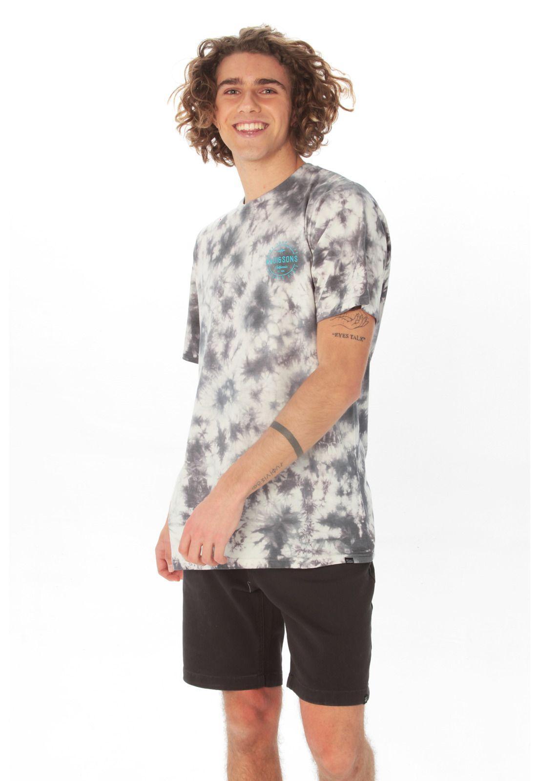 Polera M/C Basica Hombre 5P408-MV21 Gris-3