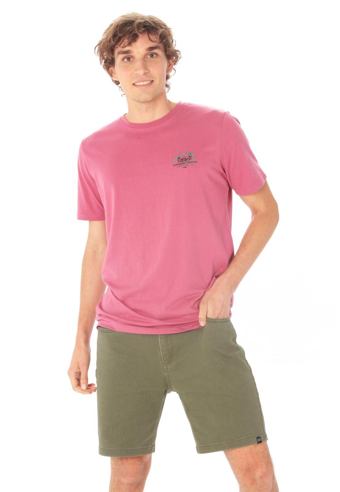 Polera Hombre 5P461-MV21 Morado Maui and Sons-3