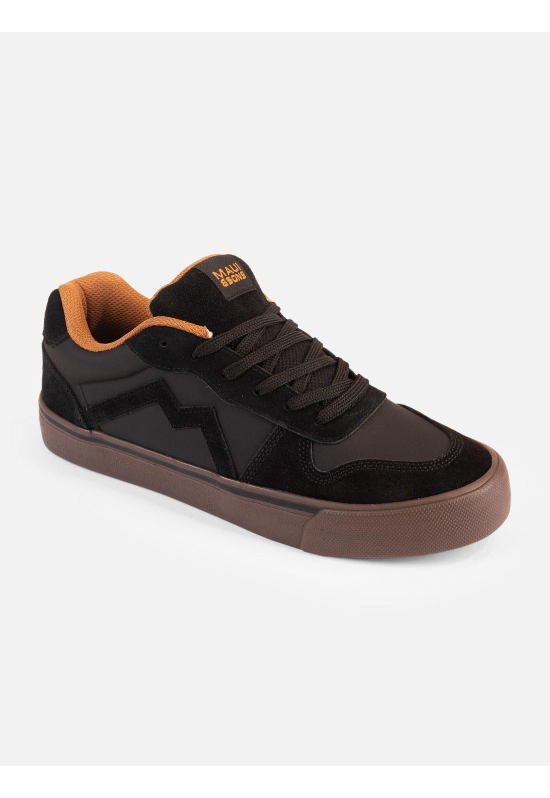 Zapatilla Atenea Negro Hombre Maui And Sons-0