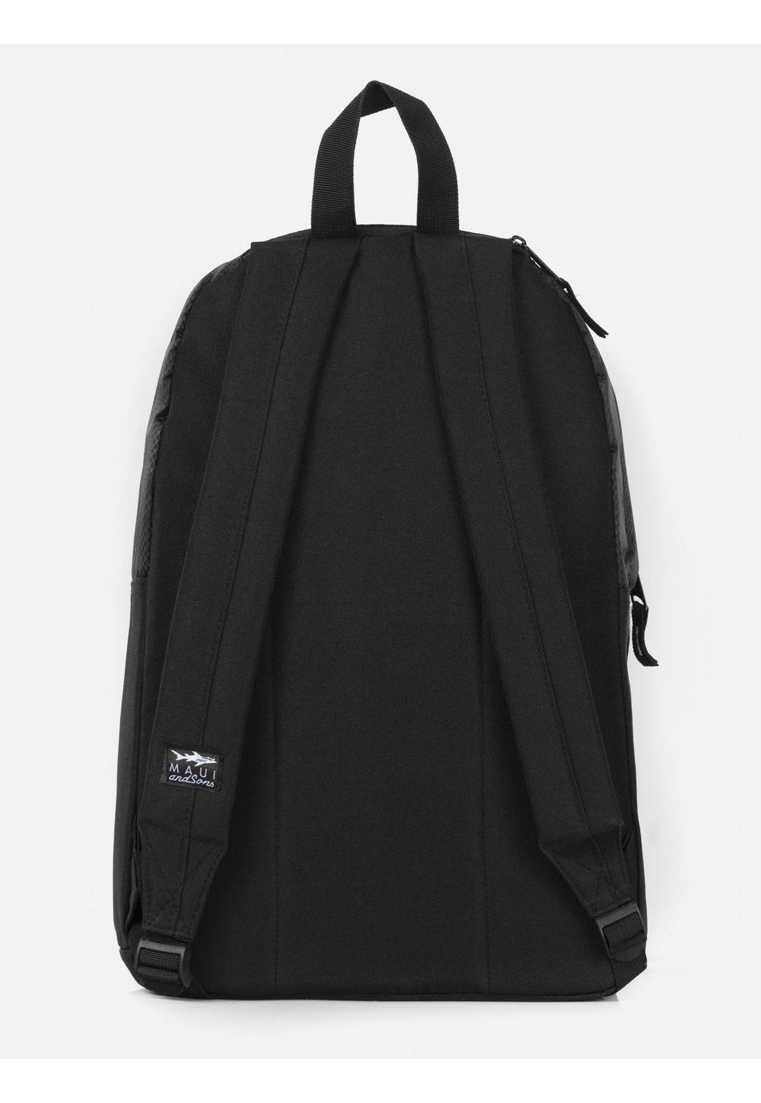 Mochila Escolar Hombre 5AM212-MT22 Negro Maui and Sons-2