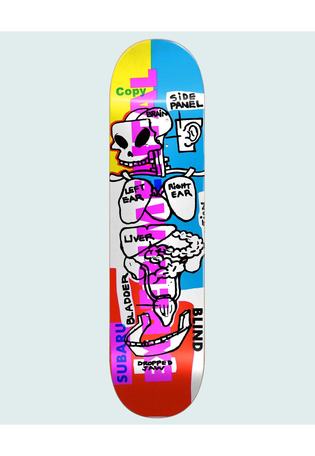 Skate Experimental Reaper RHM Unisex Multicolor Maui and sons-0