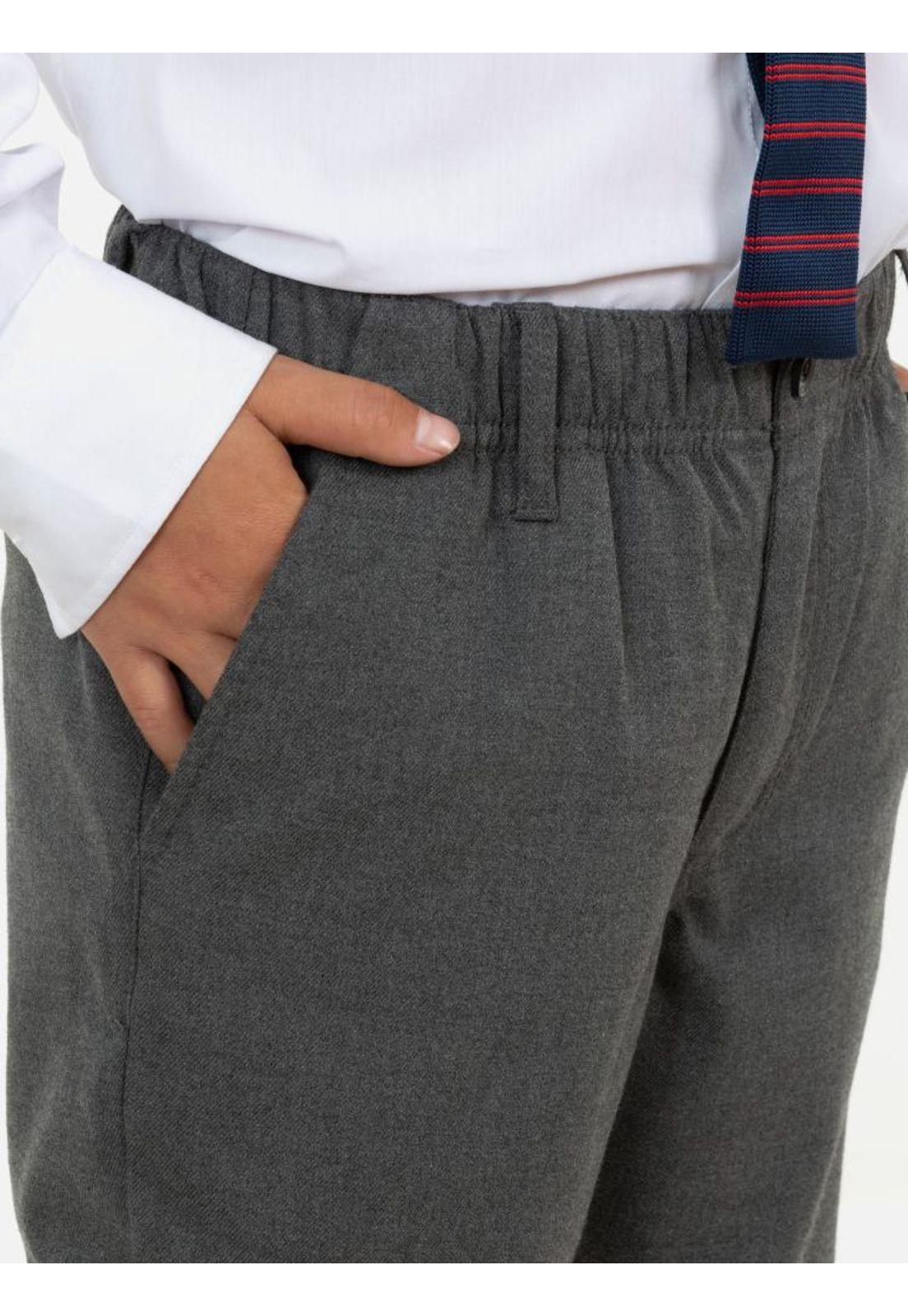 Pantalon Escolar Skinny Juvenil Gris Maui and Sons-2