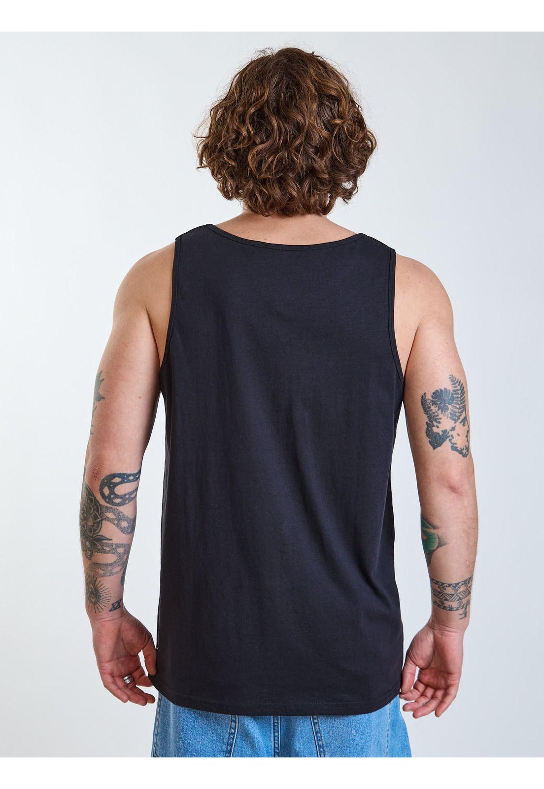 Polera SM Hollow Negro Hombre Volcom-2