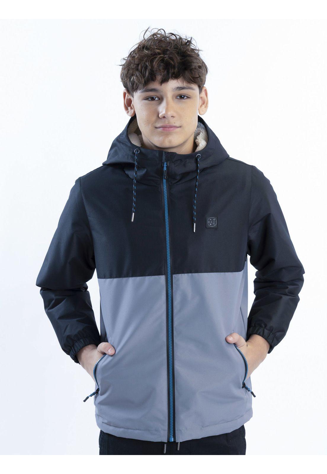 Chaqueta Realm Gris Infantil Maui And Sons-0