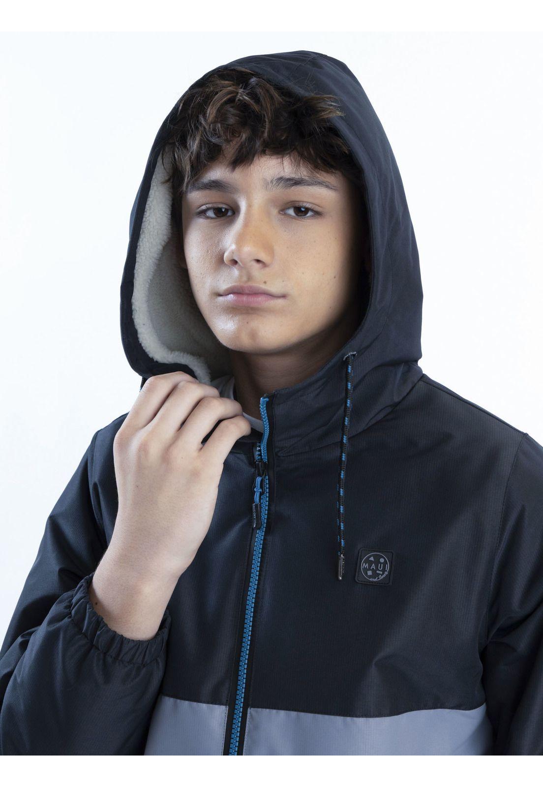 Chaqueta Realm Gris Infantil Maui And Sons-4